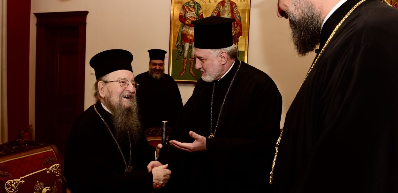 Συνάντηση Ελπιδοφόρου-Φιλόθεου-Άνθιμου στη Μητρόπολη Θεσσαλονίκης (φωτ.) Συνάντηση Ελπιδοφόρου-Φιλόθεου-Άνθιμου στη Μητρόπολη Θεσσαλονίκης (φωτ.)
