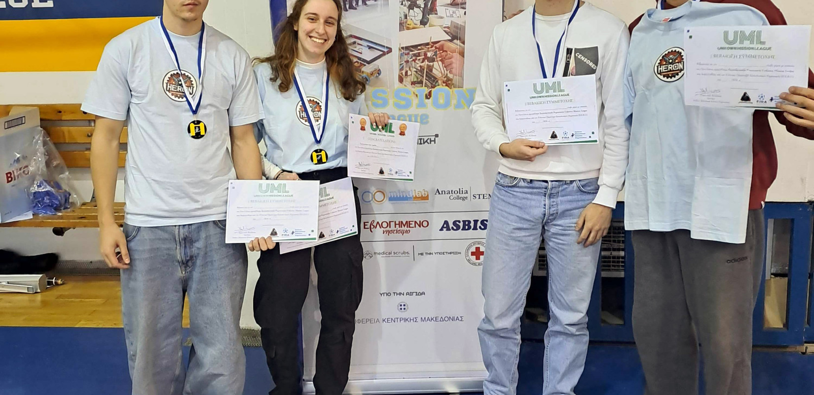Διάκριση με την πρώτη για την ομάδα ρομποτικής «HERON» του Πανεπιστημίου Μακεδονίας