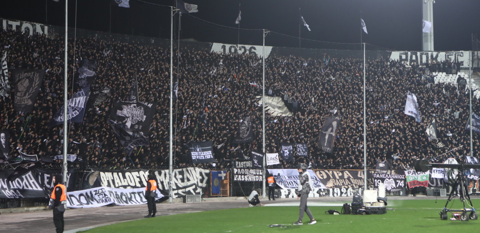 ΠΑΟΚ: Κατάμεστη η Τούμπα στη ρεβάνς με τη Ριέκα