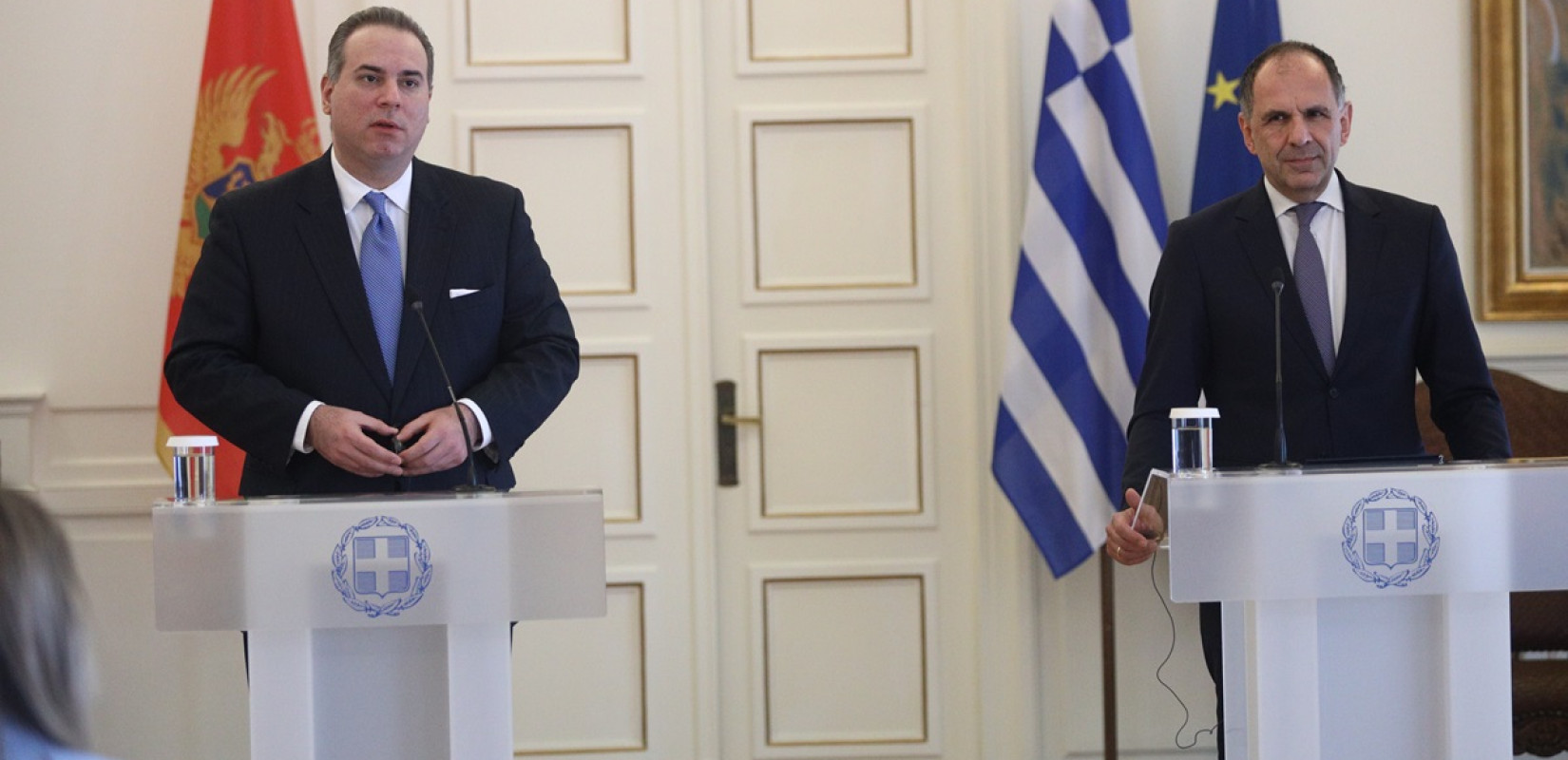 Γεραπετρίτης: Στηρίζουμε την ευρωπαϊκή προοπτική του Μαυροβουνίου