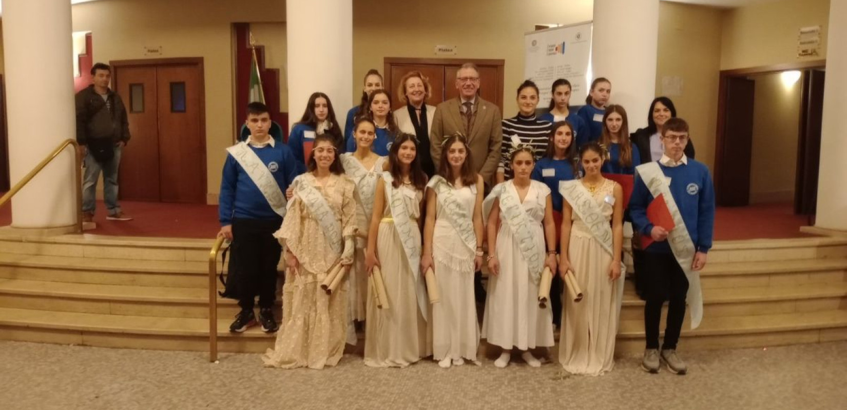 Θεσσαλονίκη: Το 3ο Γυμνάσιο Μίκρας παρουσίασε στη Ρώμη την Αγνοδίκη, την πρώτη γυναίκα γιατρό της αρχαιότητας (φωτ.)