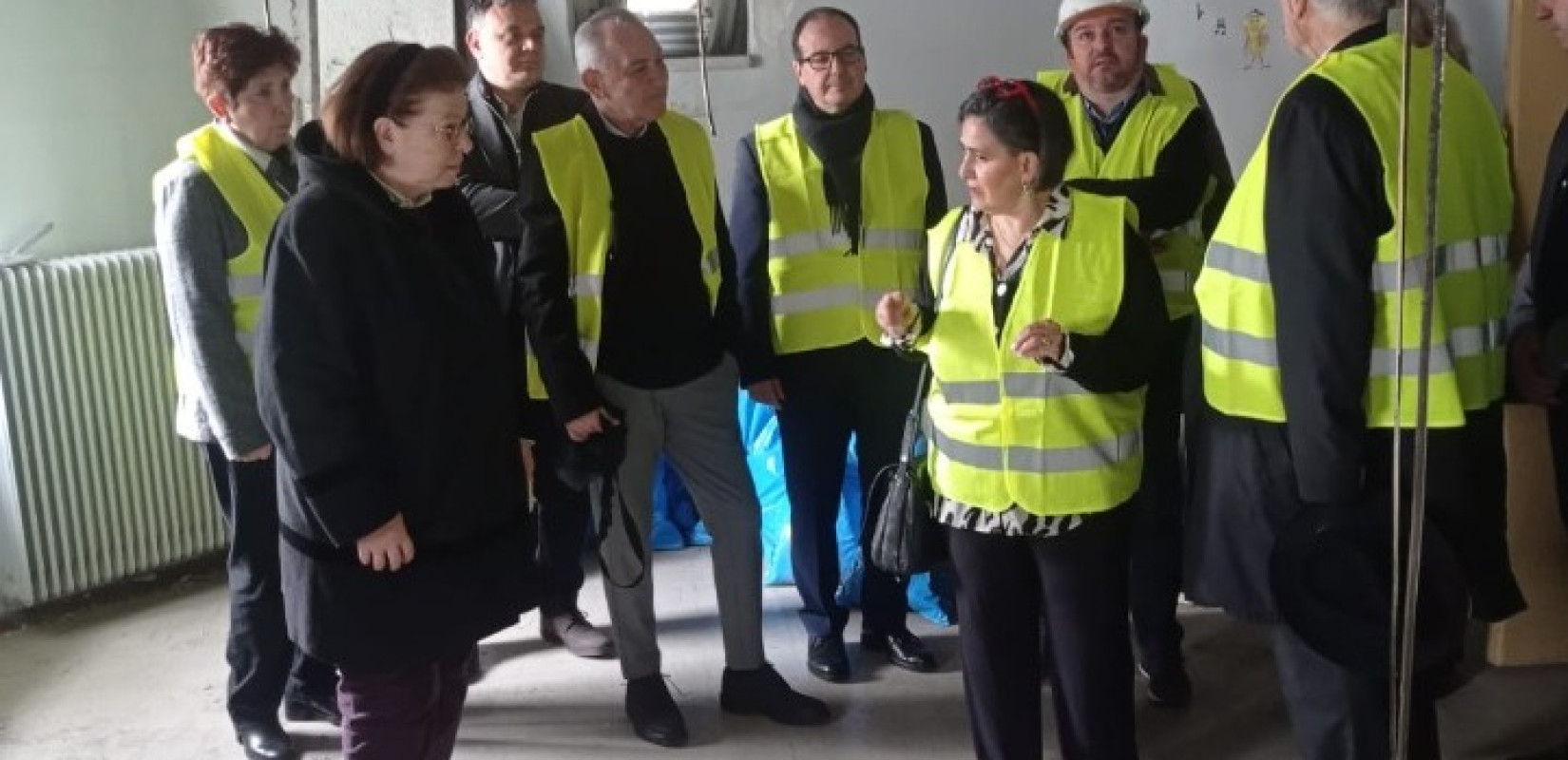 Θεσσαλονίκη: Αυτοψία Λ. Μενδώνη στο Κρατικό Ωδείο - Διασώζουμε ένα από τα πιο όμορφα κτήρια της πόλης