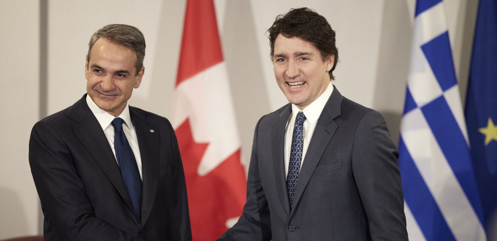 Συνάντηση Μητσοτάκη-Τριντό στον Καναδά: Στο επίκεντρο οι επενδύσεις και η ενίσχυση των διμερών σχέσεων