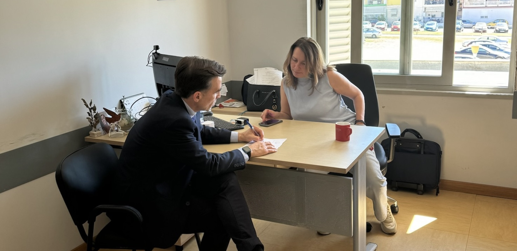 Θεσσαλονίκη: Επίσκεψη του Μιχάλη Χουρδάκη στο Κέντρο Υγείας Ευόσμου