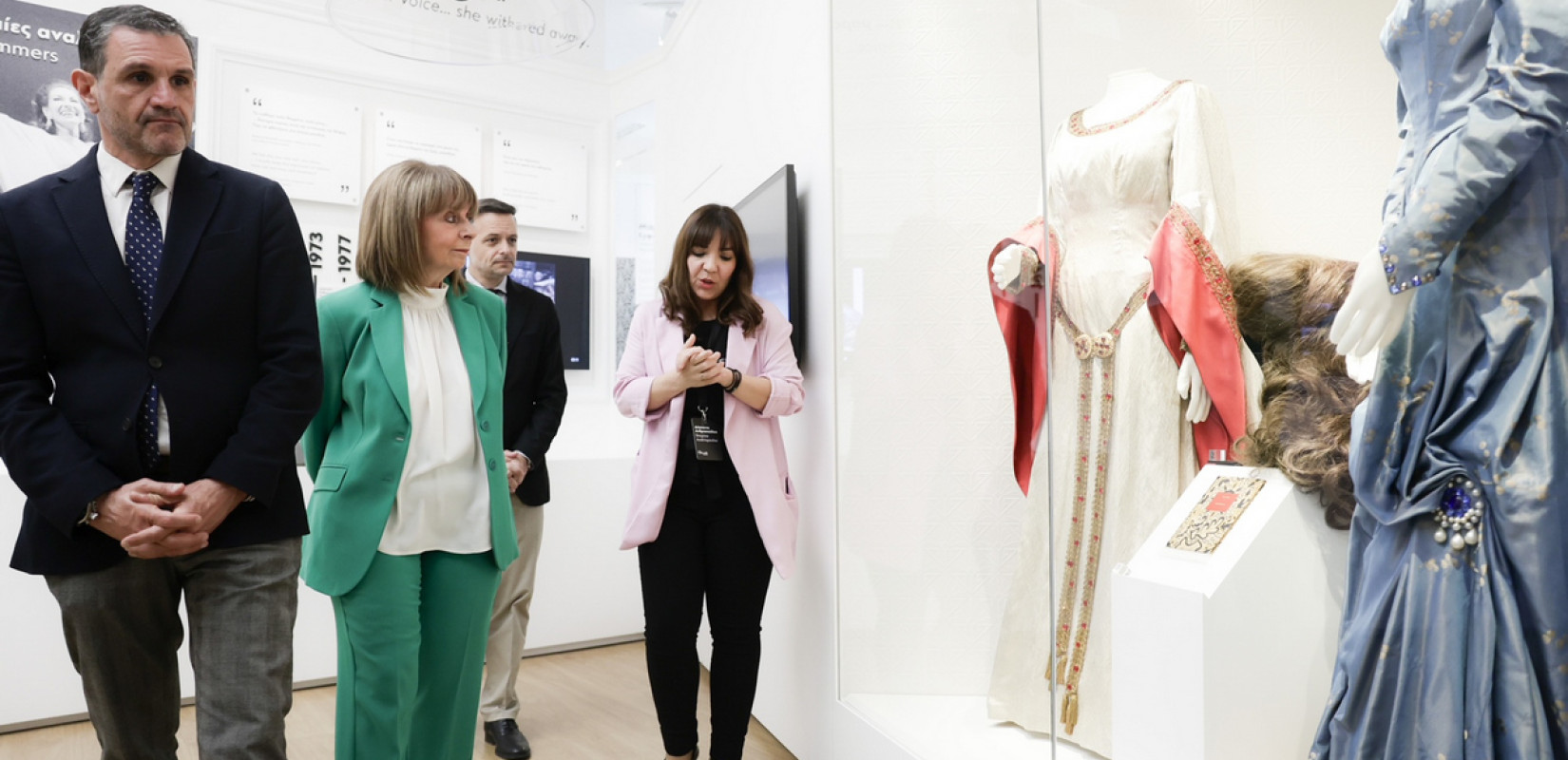 Στο Μουσείο Μαρία Κάλλας ξεναγήθηκε η Κατ. Σακελλαροπούλου