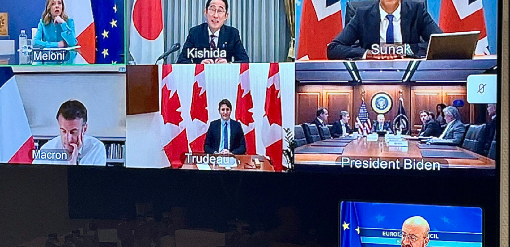 Ολοκληρώθηκε η συνεδρίαση των G7 με ομόφωνη καταδίκη της επίθεσης του Ιράν στο Ισραήλ