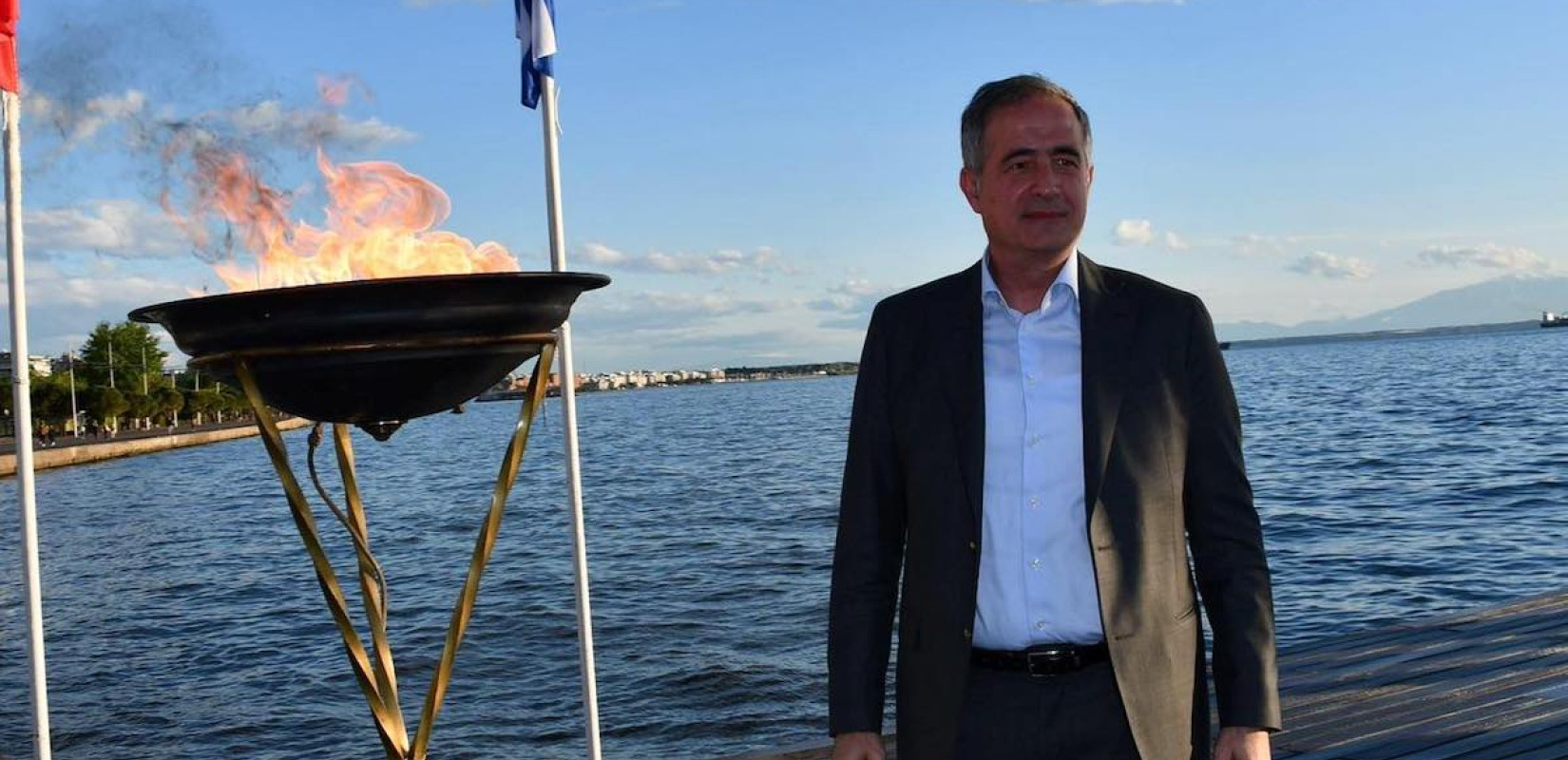 Στ. Κωνσταντινίδης: Η Ολυμπιακή Φλόγα μεταφέρει πανανθρώπινα ιδεώδη