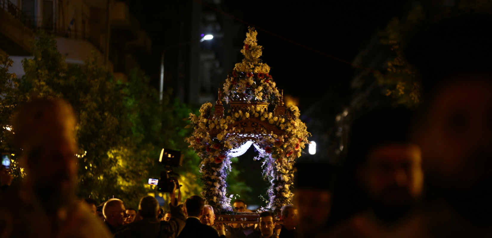 Θεσσαλονίκη: Η συνάντηση των πέντε Επιταφίων από ψηλά - Εντυπωσιακό βίντεο