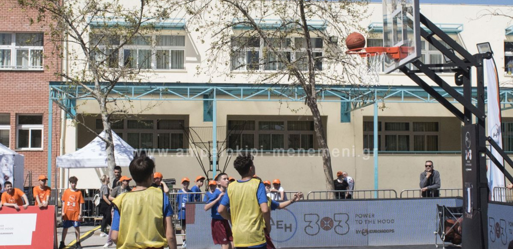 Θεσσαλονίκη: ﻿Η πλατεία Ευόσμου μεταμορφώνεται σε ﻿ανοιχτό μπασκετικό πολυχώρο το Σάββατο