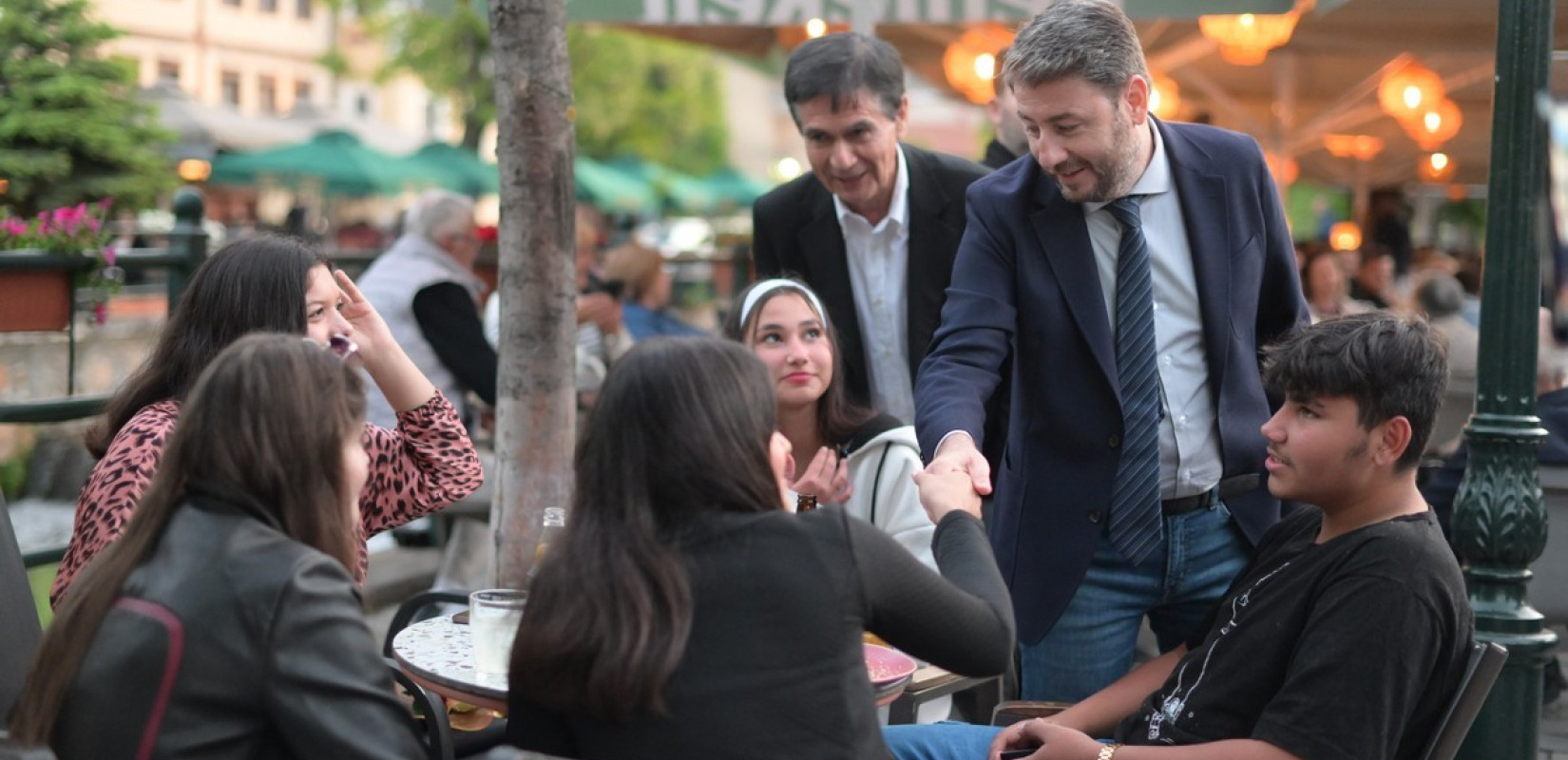 Ν. Ανδρουλάκης: «Στόχος μας η μακροπρόθεσμη ευημερία του λαού - Στόχος της ΝΔ η εξουσία» Ν. Ανδρουλάκης: «Στόχος μας η μακροπρόθεσμη ευημερία του λαού - Στόχος της ΝΔ η εξουσία»