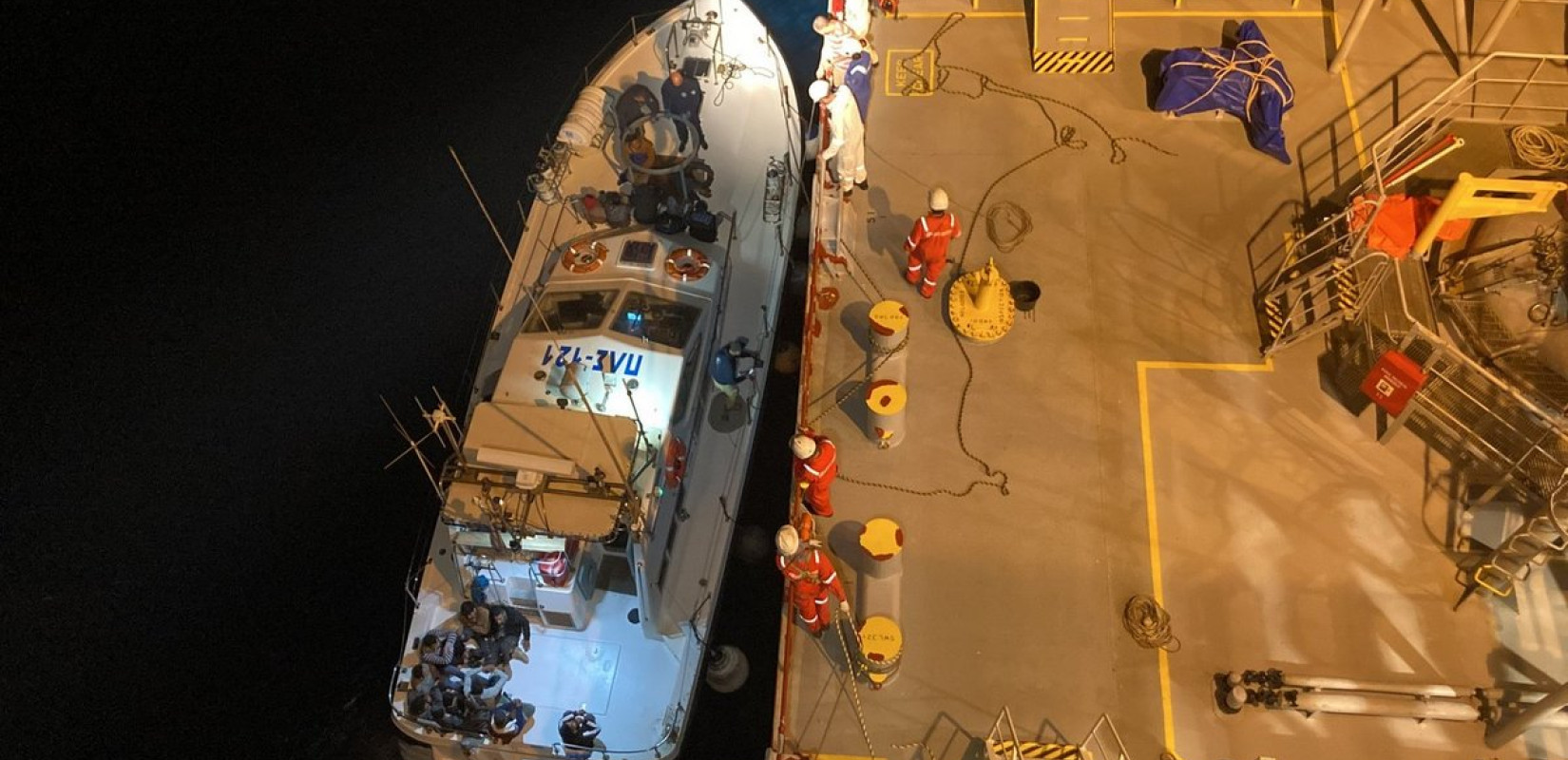Γαύδος: Δεξαμενόπλοιο περισυνέλλεξε 51 ανθρώπους ανοιχτά της Γαύδου