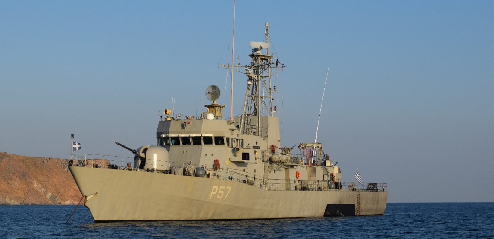 Στο λιμάνι της Αλεξανδρούπολης η κανονιοφόρος «ΚΑΣΟΣ»