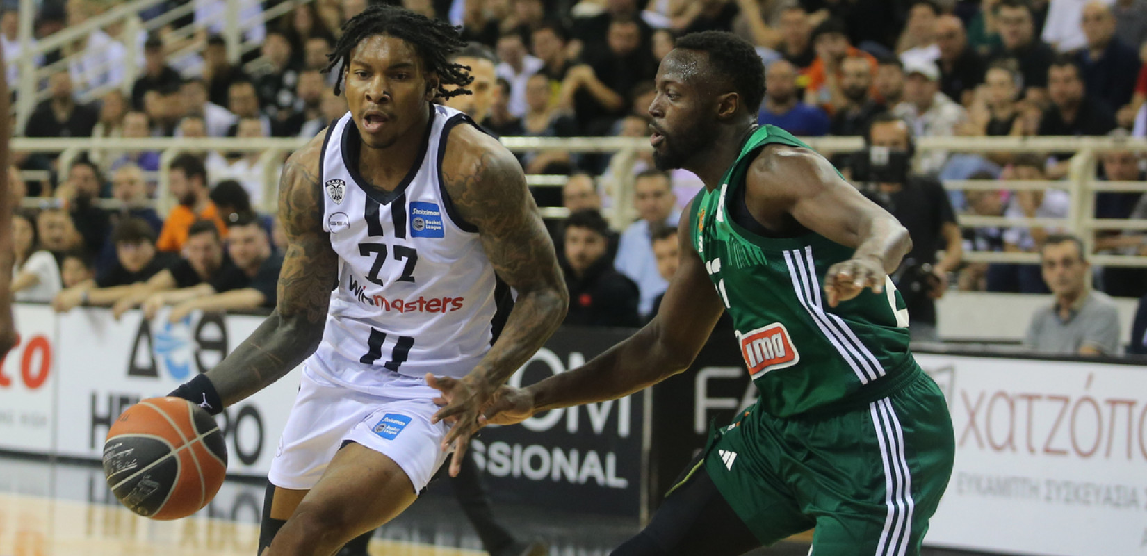 Μπάσκετ: Ο Παναθηναϊκός επιβίωσε στη ματσάρα της Πυλαίας και απέκλεισε με 2-0 νίκες τον ΠΑΟΚ (βίντεο)