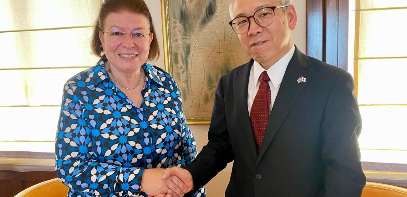 Συναντήθηκε με τον Ιάπωνα Πρέσβη η Λίνα Μενδώνη - Αναμένεται η άφιξη της Πριγκίπισσας Κάκο στη χώρα