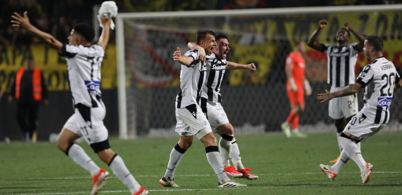 Ο μεγάλος ΠΑΟΚ είναι ξανά πρωταθλητής με τεράστιο διπλό μέσα στην έδρα του Άρη