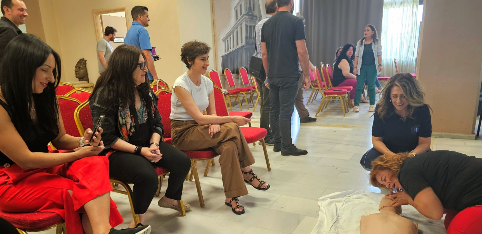 Εκπαίδευση στην Καρδιοπνευμονική Αναζωογόνηση από το ΕΚΑΒ Πιερίας