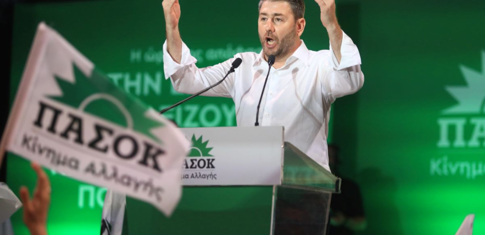 Ηράκλειο - Ν. Ανδρουλάκης : «Μόνο το ΠΑΣΟΚ μπορεί να απειλήσει την κυριαρχία της Ν.Δ»