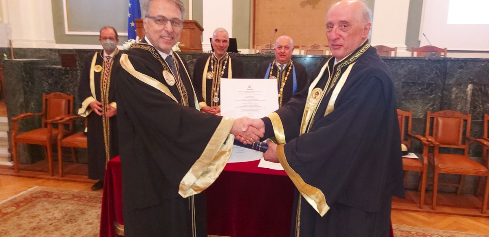 Ο πρωτοπόρος Aristide Fausto Massardo τιμήθηκε από το τμήμα Μηχανολόγων Μηχανικών του ΑΠΘ