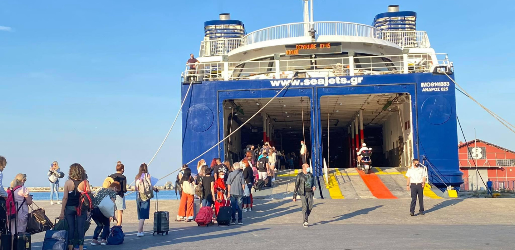 Θεσσαλονίκη: Τελευταίο δρομολόγιο του πλοίου για Σποράδες για τη φετινή καλοκαιρινή περίοδο Θεσσαλονίκη: Τελευταίο δρομολόγιο του πλοίου για Σποράδες για τη φετινή καλοκαιρινή περίοδο