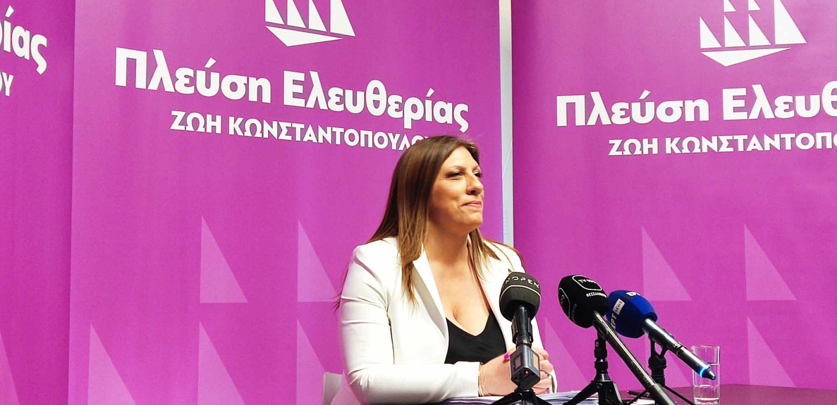 Ζωή Κωνσταντοπούλου στη Θεσσαλονίκη: Δώστε μας τη δύναμη να εκλέξουμε 2 εκπροσώπους μας στην ευρωβουλή