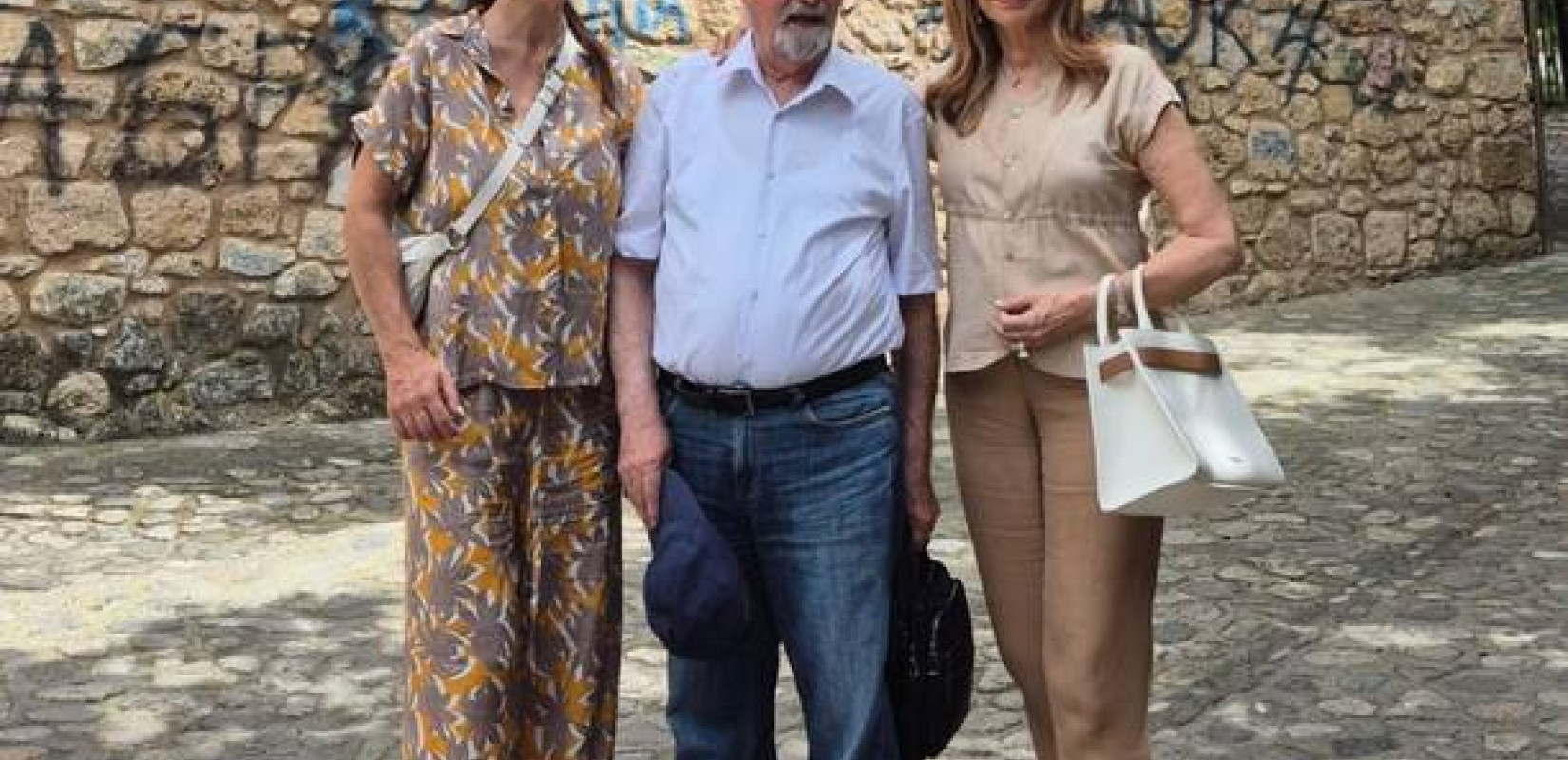 Στη Βέροια Ντενίση και Δραγούμη - Ετοιμάζουν νέα τηλεοπτική σειρά (φωτ.)