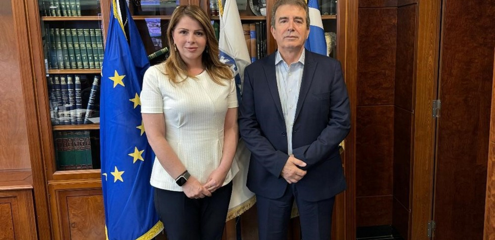 Συνάντηση Χρυσοχοΐδη - Παπακώστα για το θέμα της ενδοοικογενειακής βίας