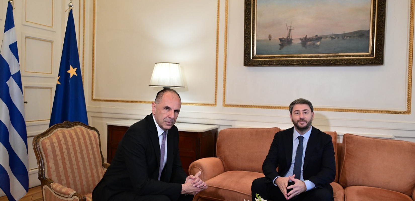 Ν. Ανδρουλάκης μετά τη συνάντηση με Γ. Γεραπετρίτη: Επιδιώκουμε την επανέναρξη του διαλόγου για το Κυπριακό βάσει των ψηφισμάτων του ΟΗΕ