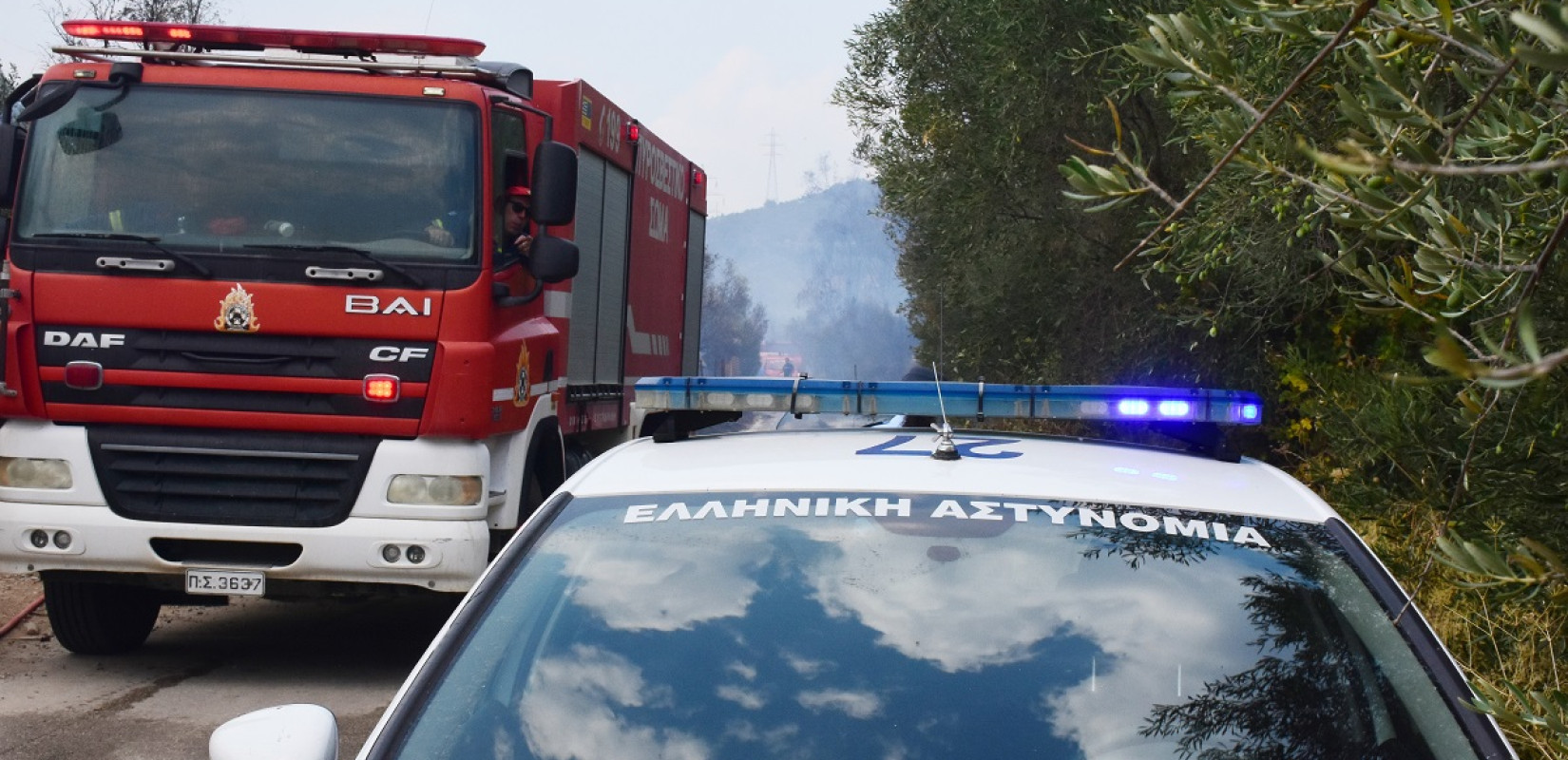 Άγιον Όρος: Φορτηγό έπεσε σε χαράδρα και άρπαξε φωτιά - Νεκρός ο οδηγός