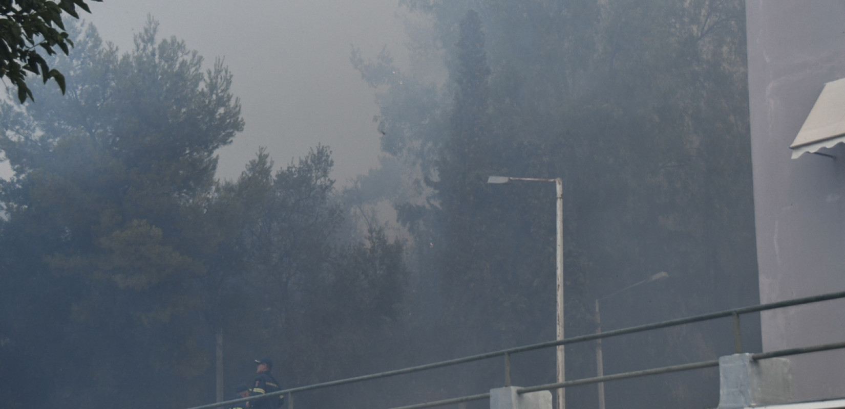 Πάτρα: Χωρίς ενεργό μέτωπο η φωτιά στο Γηροκομείο