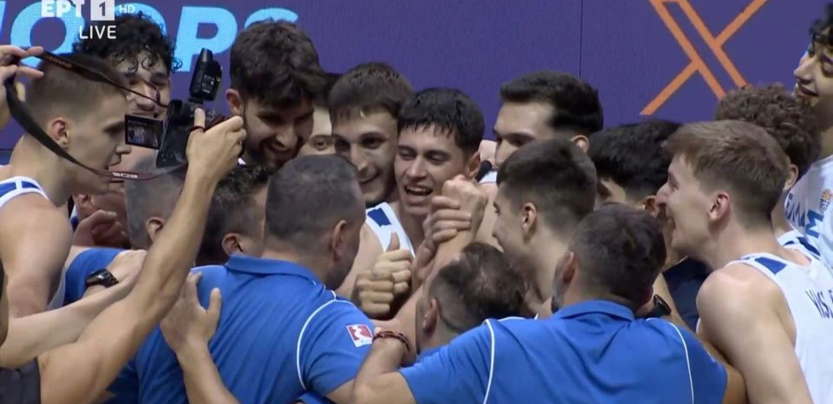 Eurobasket U20: Έτσι πανηγύρισαν οι Έλληνες διεθνείς την κατάκτηση του χάλκινου μεταλλίου! (βίντεο)