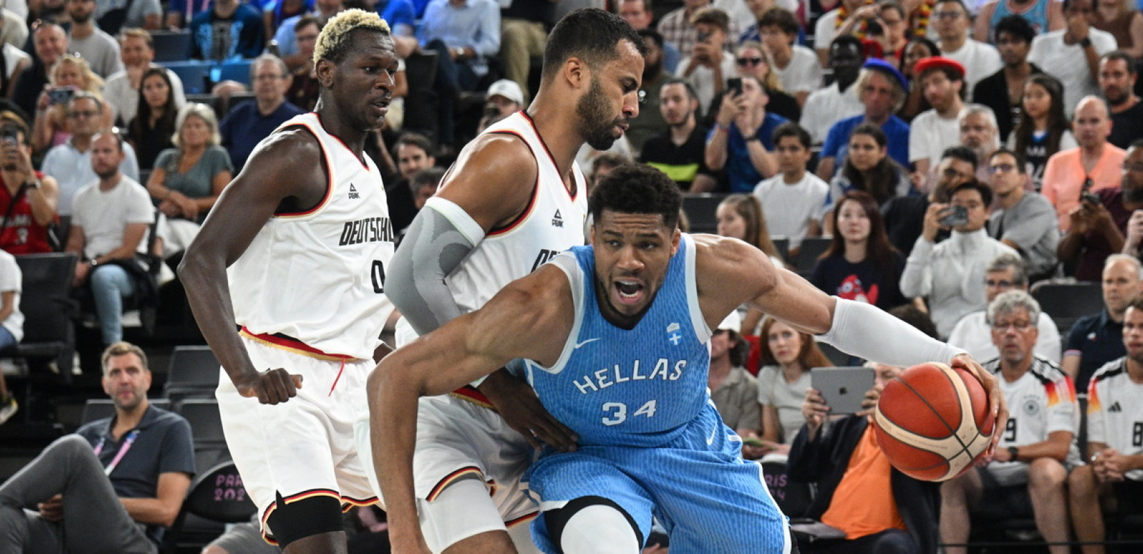 Ολυμπιακοί Αγώνες: Η παγκόσμια πρωταθλήτρια Γερμανία απέκλεισε την Ελλάδα από τα ημιτελικά του μπάσκετ (βίντεο)