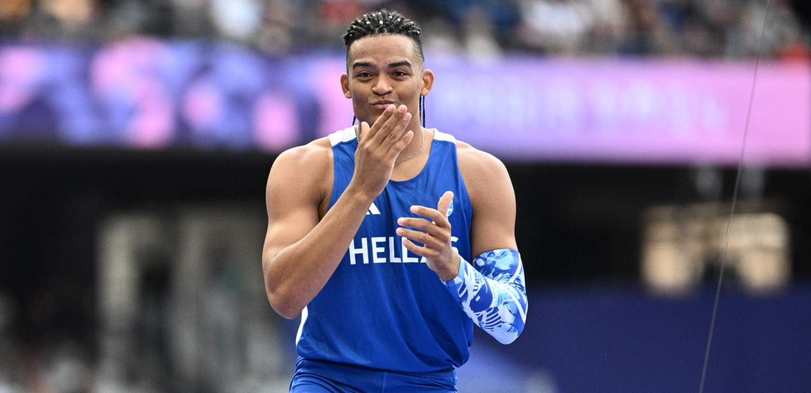 Στίβος: Νέο πανελλήνιο ρεκόρ στον κλειστό με 5.92 ο Καραλής Στίβος: Νέο πανελλήνιο ρεκόρ στον κλειστό με 5.92 ο Καραλής