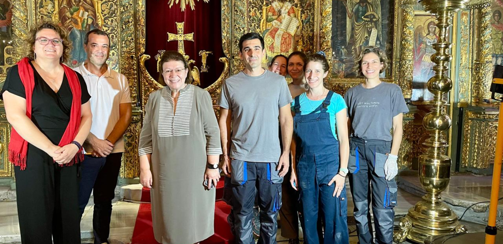 Επίσκεψη της Λίνας Μενδώνη στο Οικουμενικό Πατριαρχείο