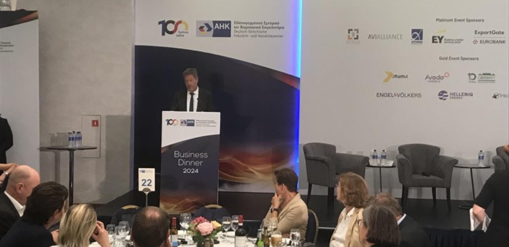 Αντικαγκελάριος της Γερμανίας Ρόμπερτ Χάμπεκ: Οι σχέσεις μεταξύ των δύο χωρών δεν ήταν ποτέ καλύτερες