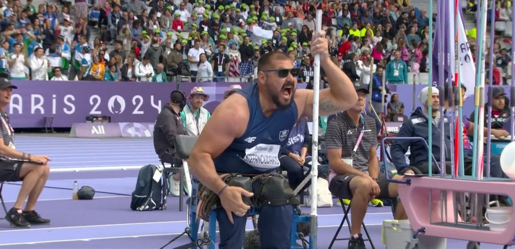 Παραολυμπιακοί Αγώνες: Χάλκινο μετάλλιο ο Στεφανουδάκης στον ακοντισμό (βίντεο)