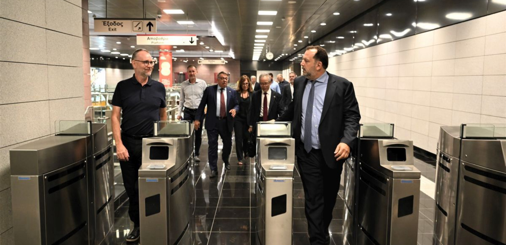 Θεσσαλονίκη: Εντυπωσιασμένος από το μετρό ο εκπρόσωπος της DG REGIO της Κομισιόν (βίντεο)