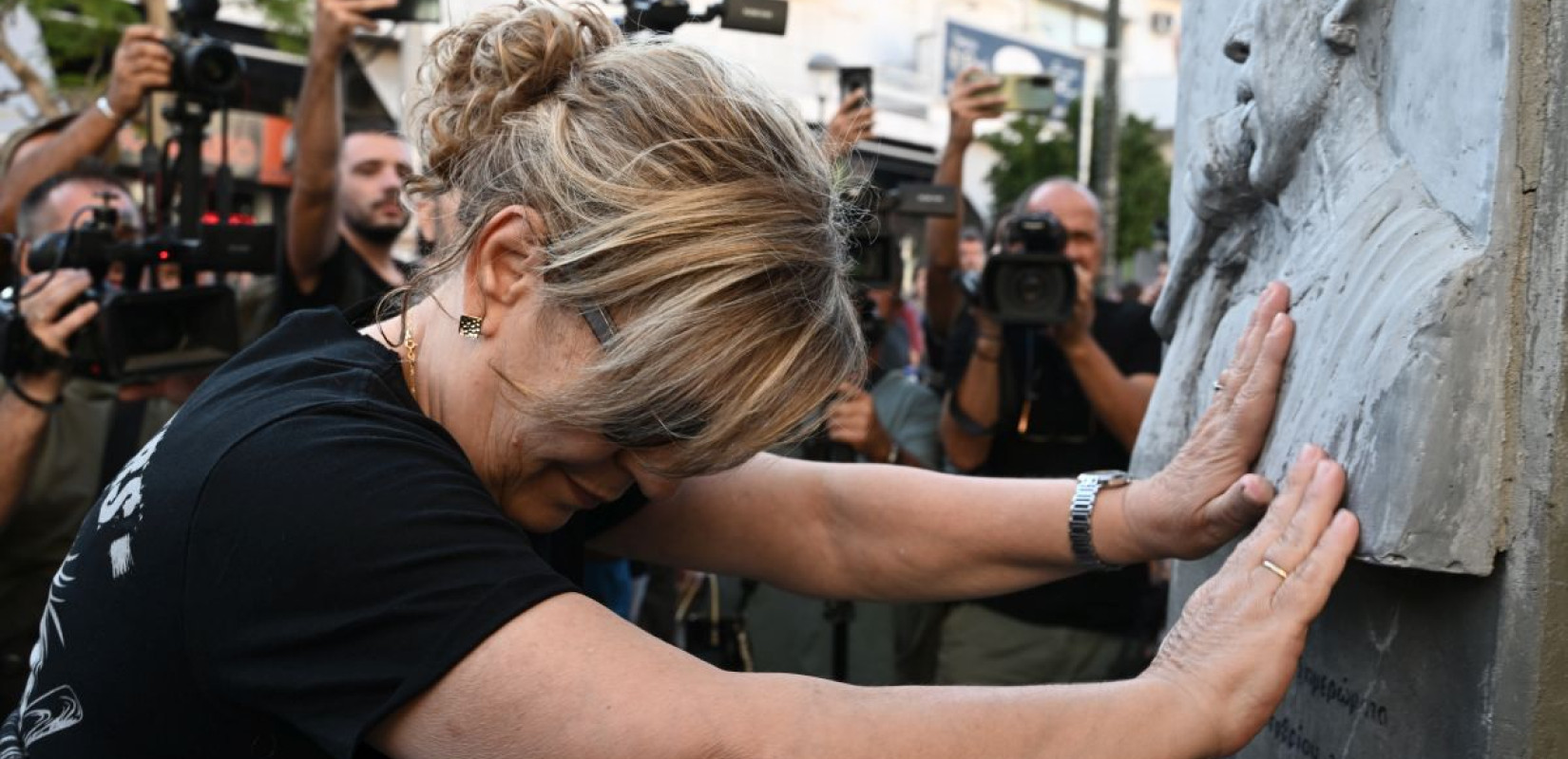 Δίκη Χρυσής Αυγής: Καταγγελία για λεκτική επίθεση που δέχθηκε η Μάγδα Φύσσα από υποστηρικτή της εγκληματικής οργάνωσης