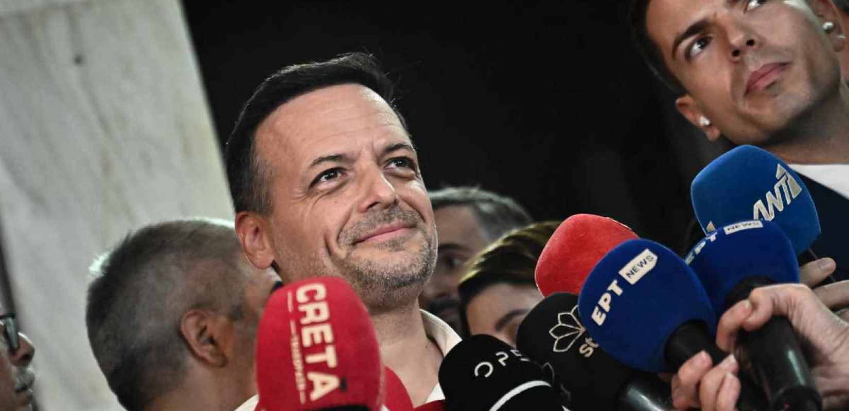 Χάρης Δούκας: "Συγχαίρω τον Νίκο Ανδρουλάκη για τη νίκη του"