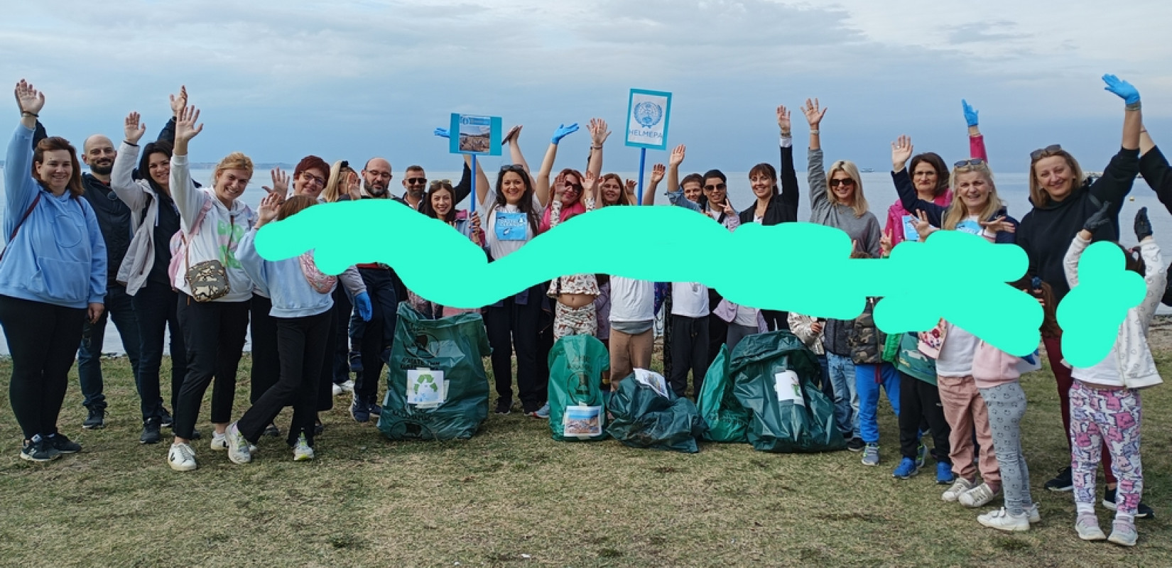 Καλαμαριά: Δράση εθελοντισμού και καθαρισμός ακτής από τους μικρούς μαθητές του 22ου Νηπιαγωγείου