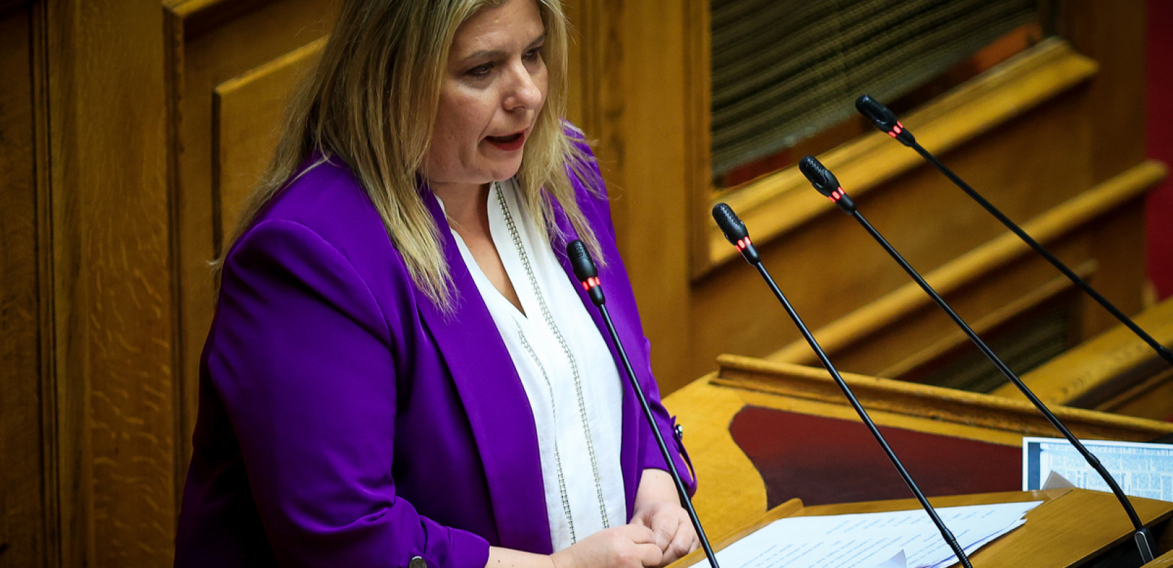 Μ. Συρεγγέλα: Η πολιτική αντιπαράθεση σταματάει εκεί που ξεκινάει ο θεσμικός σεβασμός