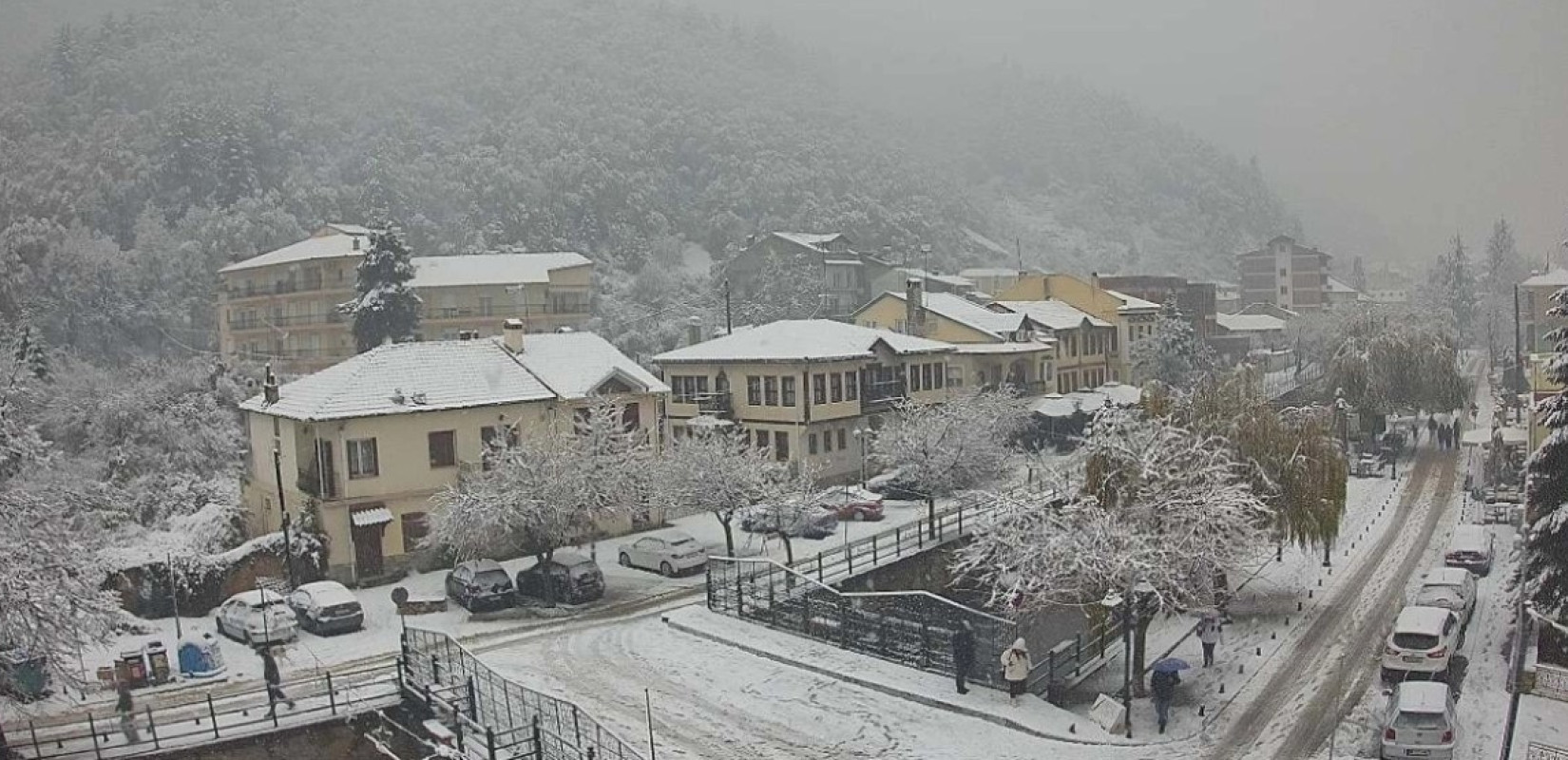 Κακοκαιρία Bora: «Άσπρη μέρα» είδαν Φλώρινα, Πισοδέρι, Νυμφαίο και Καϊμακτσαλάν (βίντεο, φωτ.)