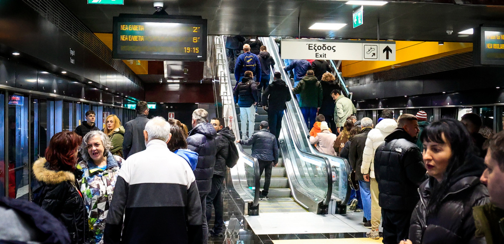 Μετρό Θεσσαλονίκης: 2,2 εκ. εισιτήρια και 4,9 εκ. μετακινήσεις μέσα σε δύο μήνες
