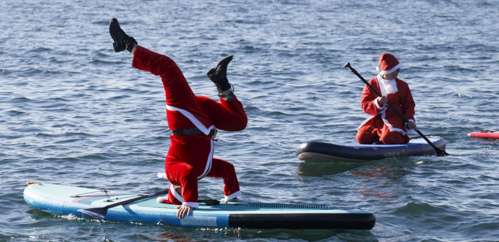 Θεσσαλονίκη: Ο Θερμαϊκός γεμίζει σήμερα με Αϊ-Βασίληδες σε sup