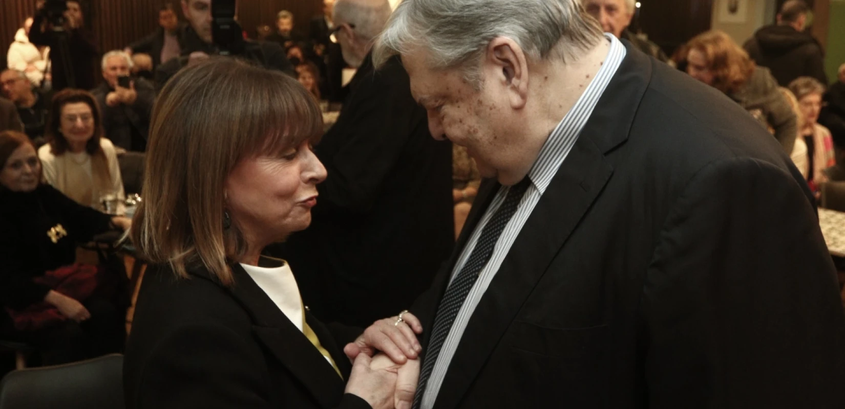 Σακελλαροπούλου, Βενιζέλος, Διαμαντοπούλου σε παρουσίαση βιβλίου - Δείτε φωτογραφίες