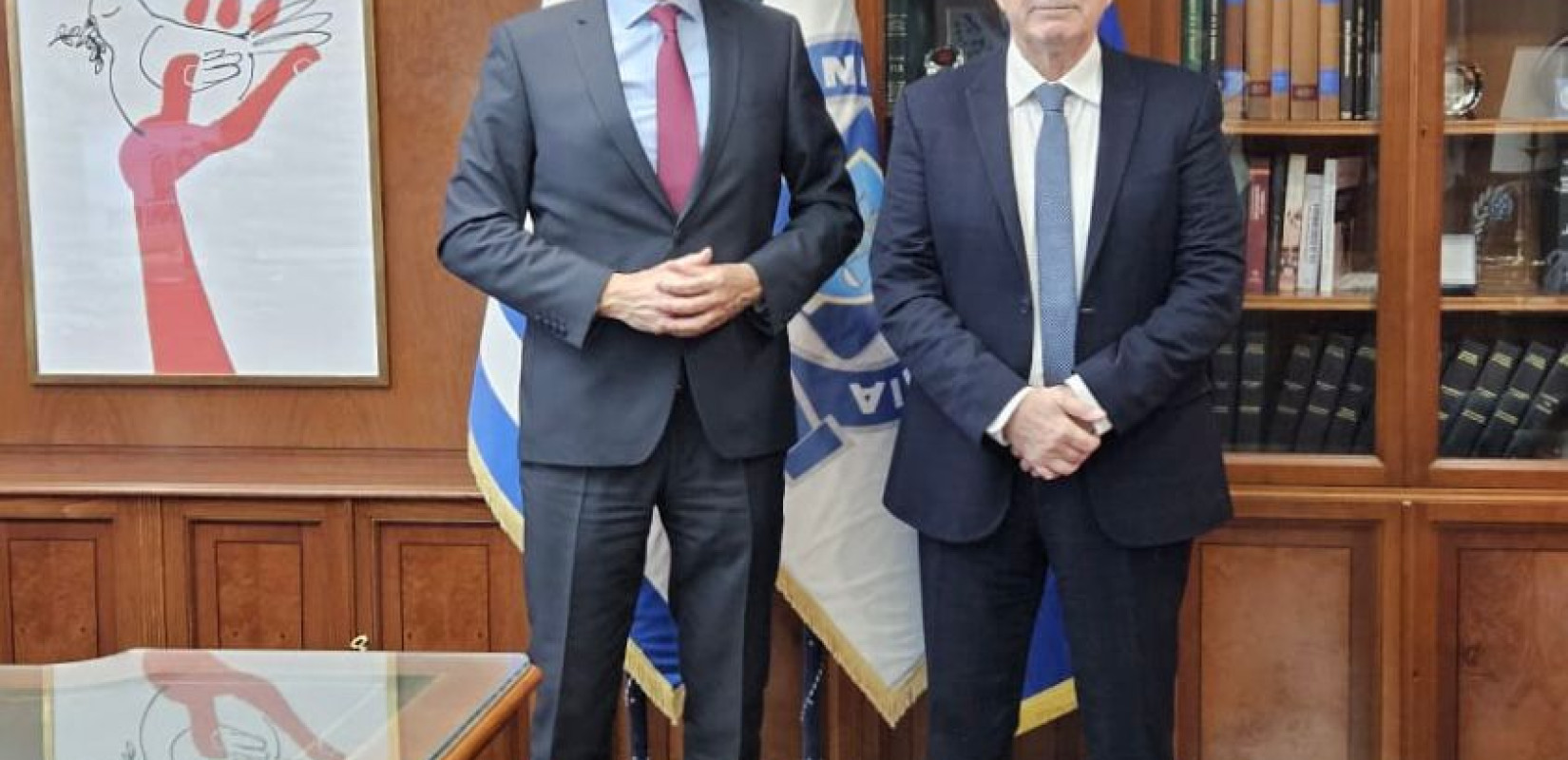 Δ. Κούβελας: Ζήτησε ενίσχυση της ΓΑΔΘ και αναβάθμιση εξοπλισμού και οχημάτων