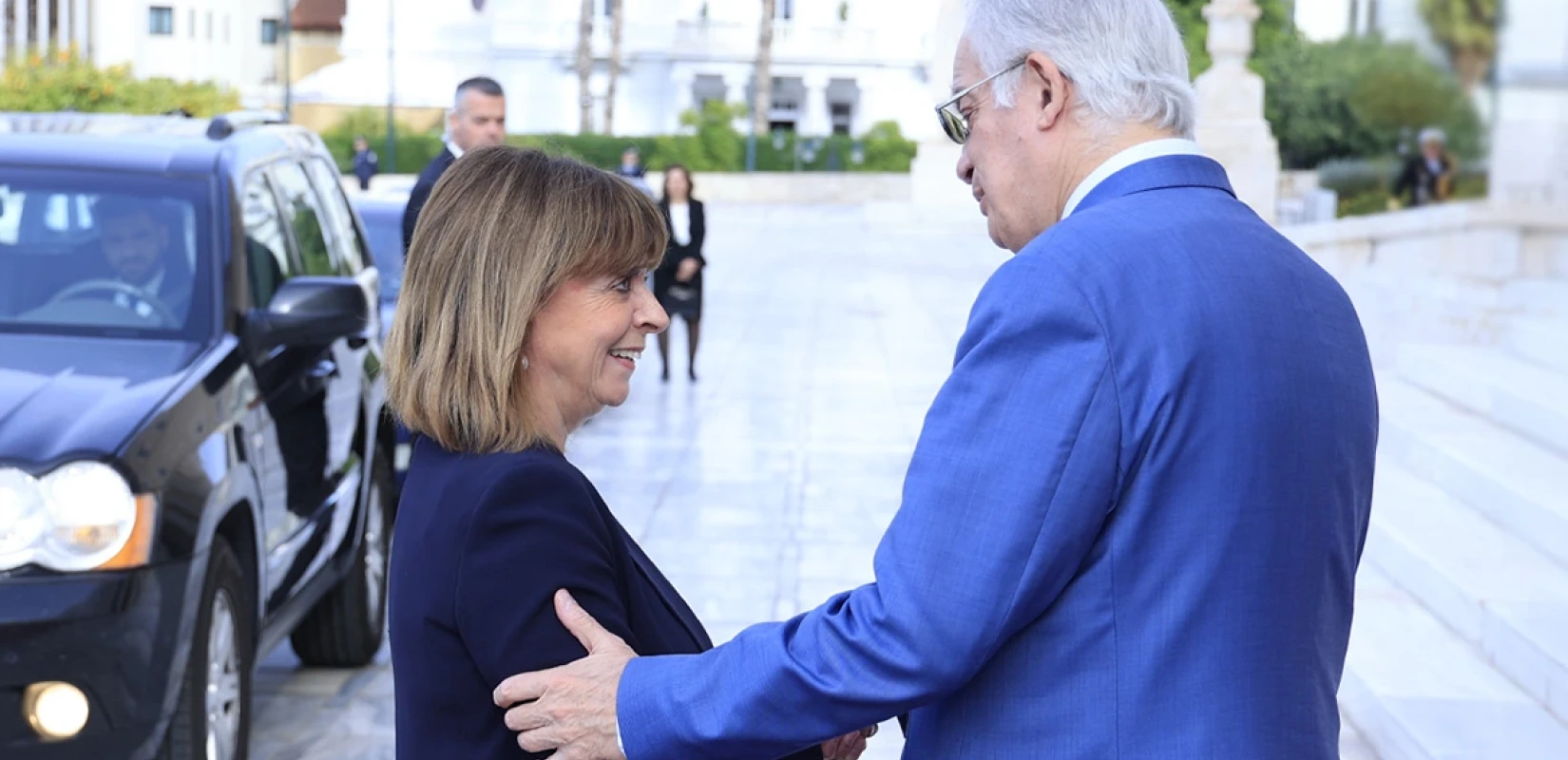 Κ. Σακελλαροπούλου: Συνεχάρη τον εκλεγέντα Πρόεδρο της Δημοκρατίας Κ. Τασούλα Κ. Σακελλαροπούλου: Συνεχάρη τον εκλεγέντα Πρόεδρο της Δημοκρατίας Κ. Τασούλα