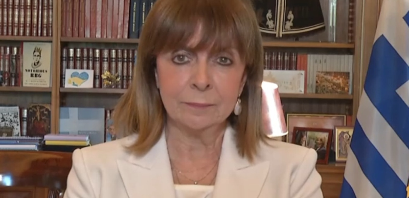 Κ. Σακελλαροπούλου: Προσπάθησα να εκπληρώσω τα καθήκοντά μου με ευθύνη απέναντι στον ελληνικό λαό (βίντεο) Κ. Σακελλαροπούλου: Προσπάθησα να εκπληρώσω τα καθήκοντά μου με ευθύνη απέναντι στον ελληνικό λαό (βίντεο)