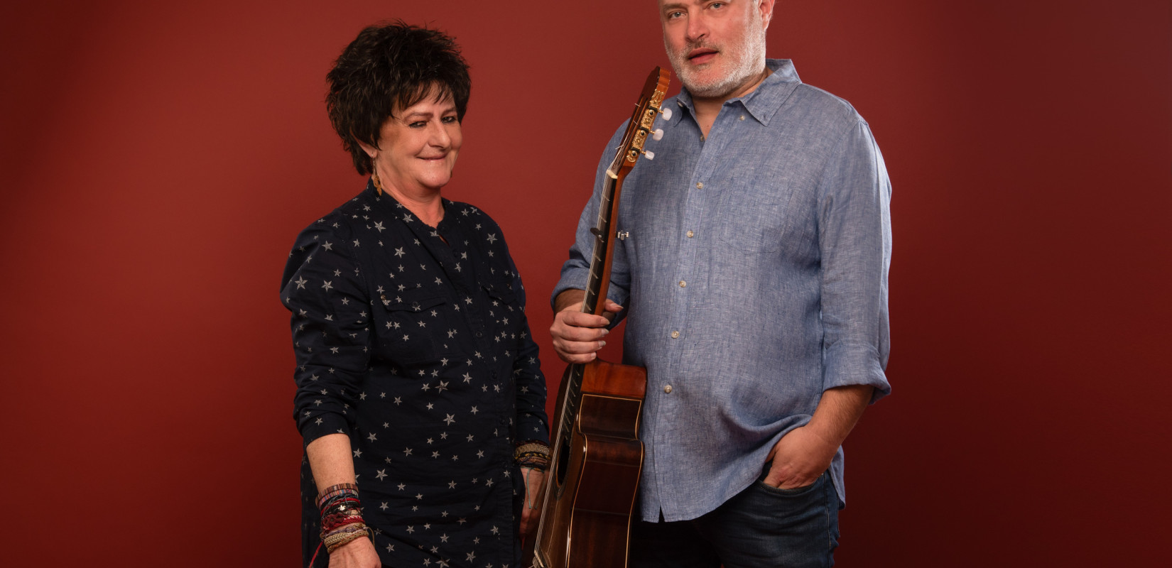 Η Φωτεινή Βελεσιώτου και ο Παναγιώτης Μάργαρης στην Βέροια