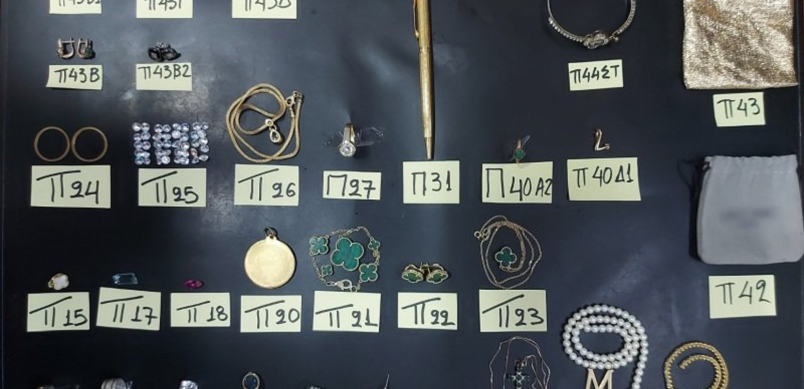 Χαλκιδική: Εξιχνιάστηκε ένοπλη ληστεία σε κοσμηματοπωλείο το 2017 με λεία άνω των 700.000 ευρώ