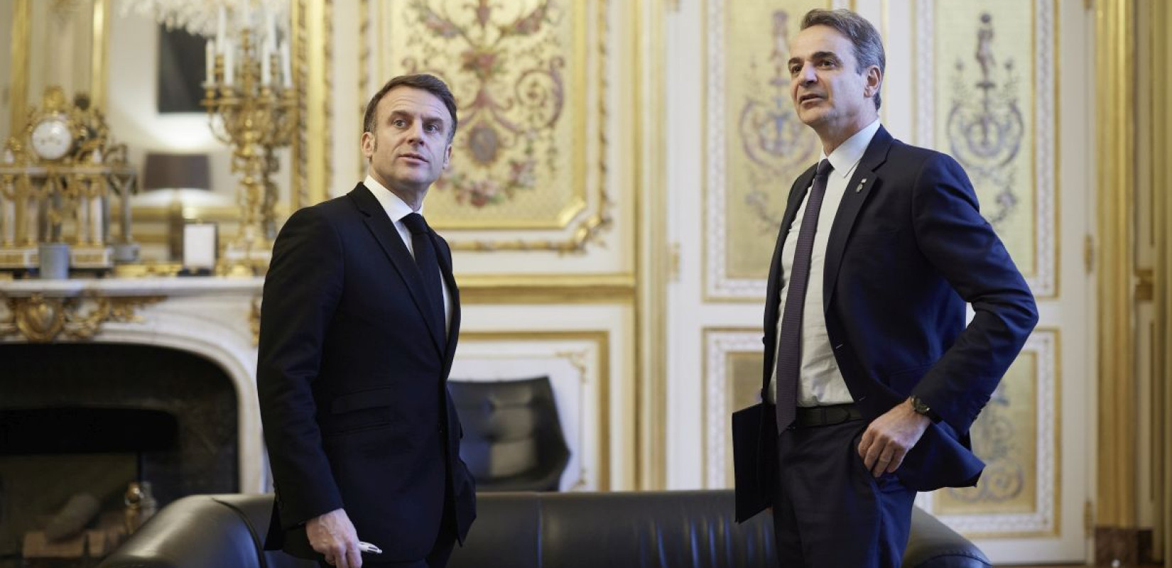 Φωτογραφία αρχείου από επίσκεψη του Κ. Μητσοτάκη στο Παρίσι το 2025